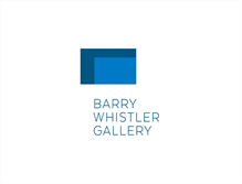 Tablet Screenshot of barrywhistlergallery.com